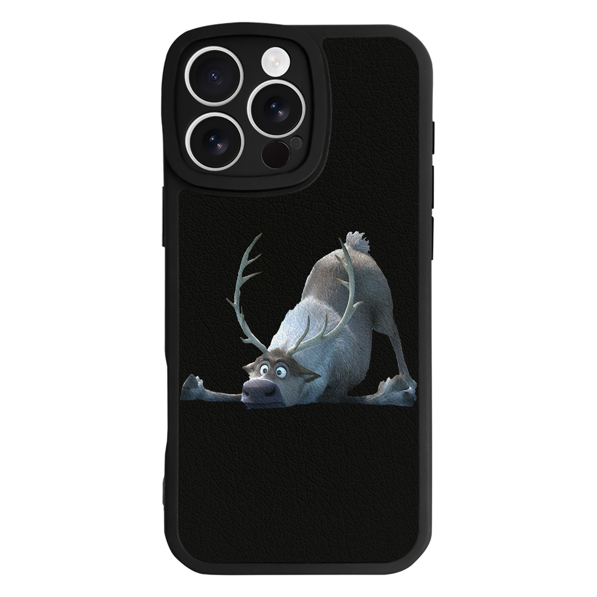（画像用） アナと雪の女王 アンナ エルサ Frozen Anna Elsa 【iPhone 16シリーズ対応】シリコンスマホケース（レザー調） 材質：シリコン